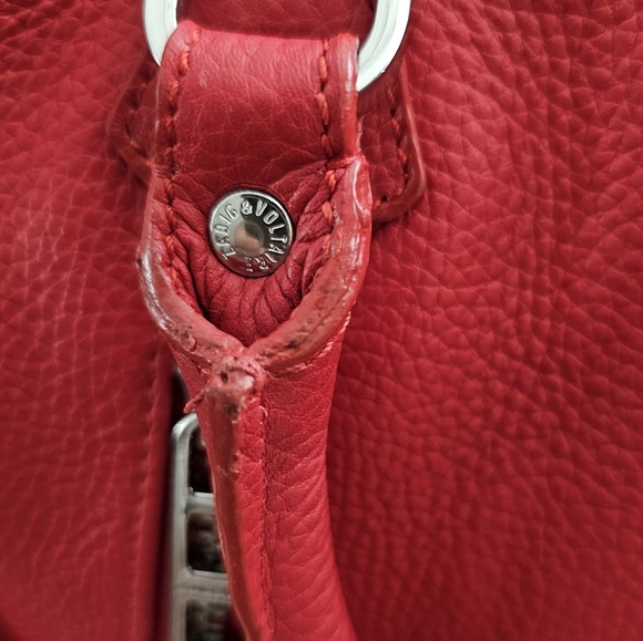 Zadig & Voltaire Sunny Medium Red Bowling Hand & Shoulder Bag - Picture 11 of 12